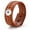 Light Brown, variant on Snap Jewelry Leather Weave Adjustable Bracelet in Brown for 18MM Ginger Charm