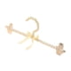 thumbnail image 2 of Perchas elegantes para ropa, vestidos, pantalones, perchas de perlas, perchas para armario, perchas de perlas Percha Clips Beige, 2 of 9