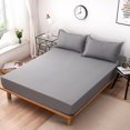 100Cotton Mattress Covers AirPermeable AntiPull Fitted Sheet No