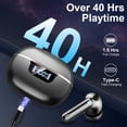 thumbnail image 4 of Auriculares inalámbricos Donerton W90 Bluetooth 5.4 40H Playtime, 4 of 7