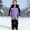 Purple, variant on ATOGUTA Ski Suits for Kids Girls Boys Winter Snowboard Suit Girls Waterproof Ski Coat Size 1T-15, Wine