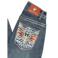 thumbnail image 4 of Centenario Bootcut Denim Jeans - Dark Blue 45324, 4 of 4