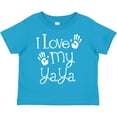 thumbnail image 3 of Inktastic I Love My Yaya Grandchild Boys or Girls Toddler T-Shirt, 3 of 5