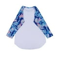 thumbnail image 4 of Ketyyh-chn99 Kids Tops for Girls Toddler Girls Autumn Clothes Long Sleeve Shirt Tops Blue,6, 4 of 4