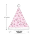thumbnail image 3 of Cauagu Cute Pig for Adult Christmas Hat,1-Pack Xmas Holiday Hat Santa Hat for Women & Men Festive Headwear Accessories Fit for Christmas/New Year/Party, 3 of 6