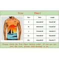 thumbnail image 3 of NOLDARES Tank Tops Men Beach Tank Tops Graphic Summer Funny Sleeveless Shirts(Pink,L), 3 of 5