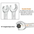 thumbnail image 5 of Uxcell Double Open End Wrench 10mm x 12mm Metric U-Shaped Spanner, 5 of 8
