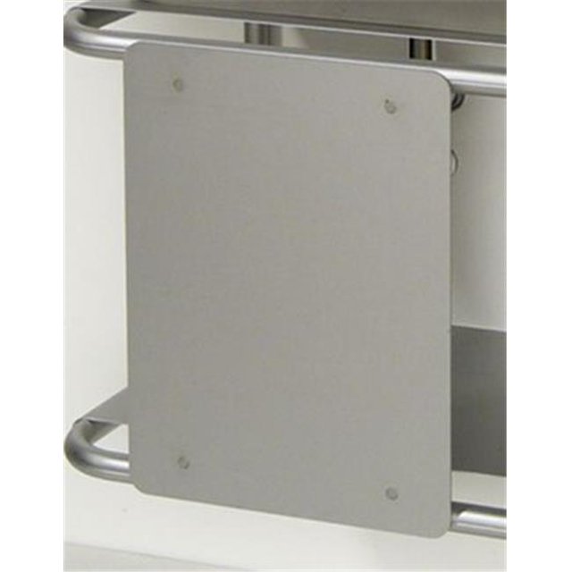 Whitehaus Collection AEP4538PL 15 in. Aeri rectangular non-sliding door- Aluminum