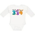 thumbnail image 3 of Inktastic Monsters Like Pi- Pi Day numbers Boys or Girls Long Sleeve Baby Bodysuit, 3 of 5
