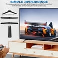 thumbnail image 4 of Hemobllo 2-Pack Black TV Riser Stand Universal Fit Stable Base for Home and Office Use, 4 of 8