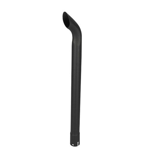 Exhaust Stack - 1-1/2" x 24" Curved Black