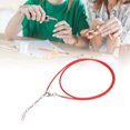 thumbnail image 1 of Jewelry Making Rope, Waxed Necklace Rope Red 100Pcs Smoothing Surface  for Pendant, 1 of 7