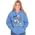 thumbnail image 3 of Purple Smurfs GNAP Manga Cartoon Zip Up Hoodie Men's Women's Brisco Brands M, 3 of 6