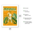 thumbnail image 2 of Hawaii at the Organ - Arranged by Mark Laub - Vintage Hawaiian Sheet Music c.1960 - Bamboo Fine Art 290gsm Paper Print (Unframed) 24x32in, 2 of 4