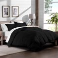 thumbnail image 4 of Black Twin Extra Long Down Alternative Comforter Set by Ivy Union, 4 of 4