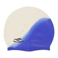 thumbnail image 1 of 3PCS Swimming Cap Silicone Swimming Cap For Adults And Children Swimming Products High Stretch And Comfortable Swimming Cap, 1 of 4