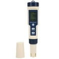 thumbnail image 3 of Probador de salinidad - EZ-9909 Medidor de prueba de calidad del agua con función 5 en 1 PH Salinity TDS EC Tester con retroiluminación para acuicultura, agua potable, acuario, procesamiento de alimen, 3 of 8
