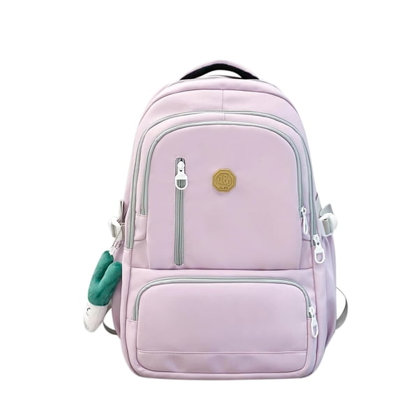 ZROVA Large Capacity Nylon Laptop Backpack 13"x19.3"x5.9" Lightweight Unisex for High School College