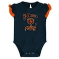 thumbnail image 2 of Newborn & Infant Navy/Orange Chicago Bears Too Much Love Two-Piece Bodysuit Set, 2 of 3