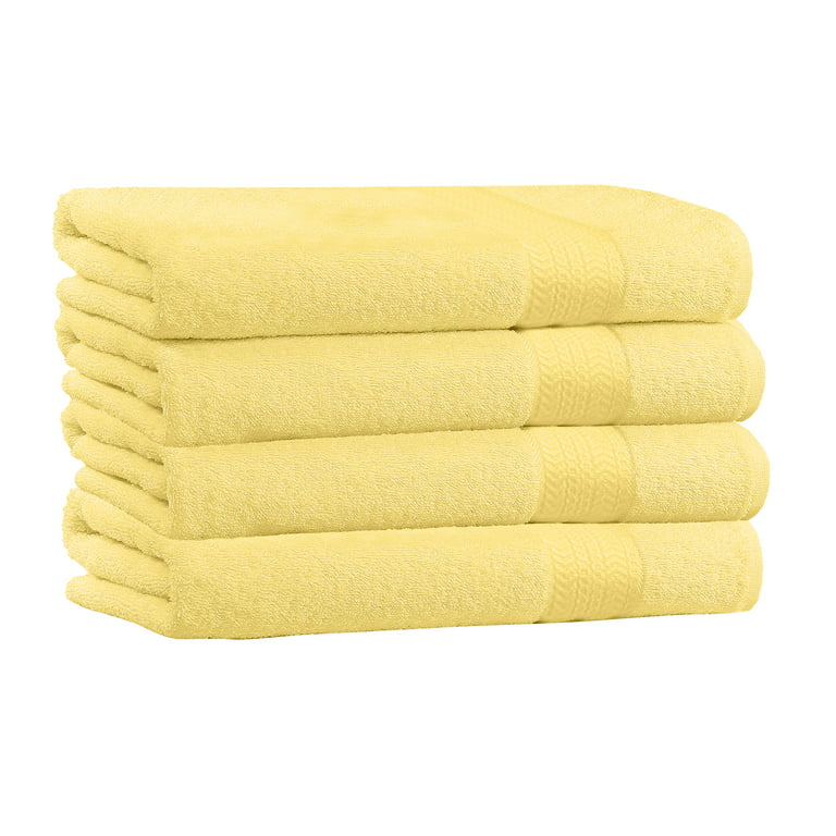 The Company Store Company Cotton Deep Yellow Solid Turkish Cotton Bath Sheet