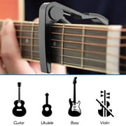 Guitar Capo, 2 Pack Quick Change Key Guitar Capo For Acoustic Electric Classical Guitar, Black