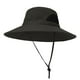 thumbnail image 4 of Sombrero de sol para hombre, sombrero de cubo de protección de ala ancha, sombrero de pesca al aire libre plegable para ejercito verde, 4 of 7