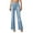 Light Blue(Womens Jeans), variant on ZHYou Wide Leg Jeans for Woman Baggy Stretchy Loose Trendy Frayed Hem Boyfriend Denim Pants,Light Blue,Size L