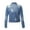 Dark Blue, variant on Vedolay Womens Jackets Womens Casual Long Sleeve Coat with Fringe Rhinestones Jean Jacket,Light Blue XXL