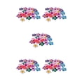 thumbnail image 3 of Transemion Exquisite 20 Pieces Mixed Color Flower Polymer Clay Beads Jewelry Making 35mm 5Set, 3 of 6