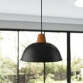 thumbnail image 2 of Modern Industrial 1-light Large 16-inch Kitchen Island Pendant Blue, 2 of 5