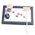 thumbnail image 4 of Decoración Hogar Conjunto de Bandeja India Quemador Piedra Guijarros para Jardín Arena UNA Sunnimix Zen Garden Sand, 4 of 7