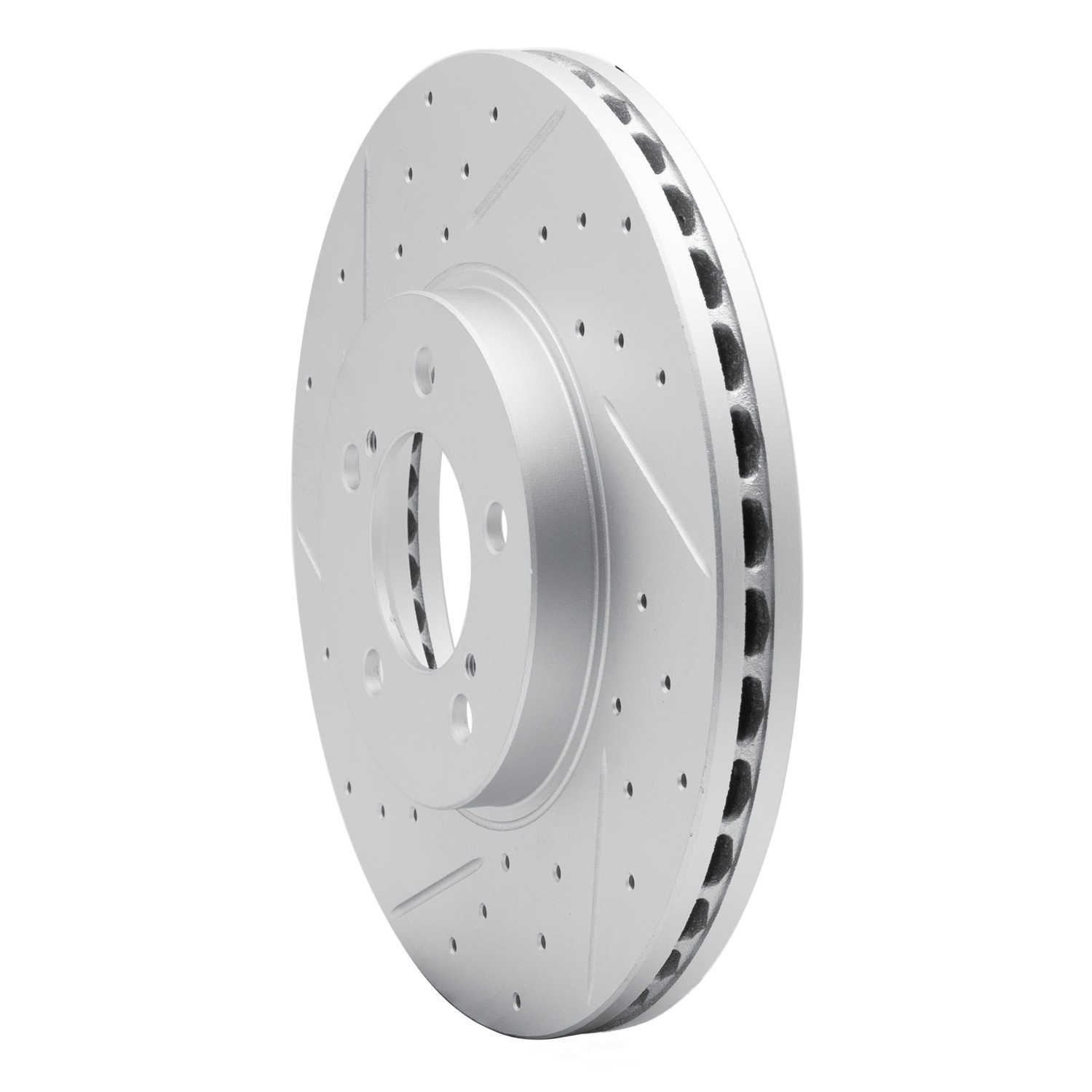 Dynamic Friction Company 830-54038L DFC Geoperformance Rotor - Drilled and Slotted