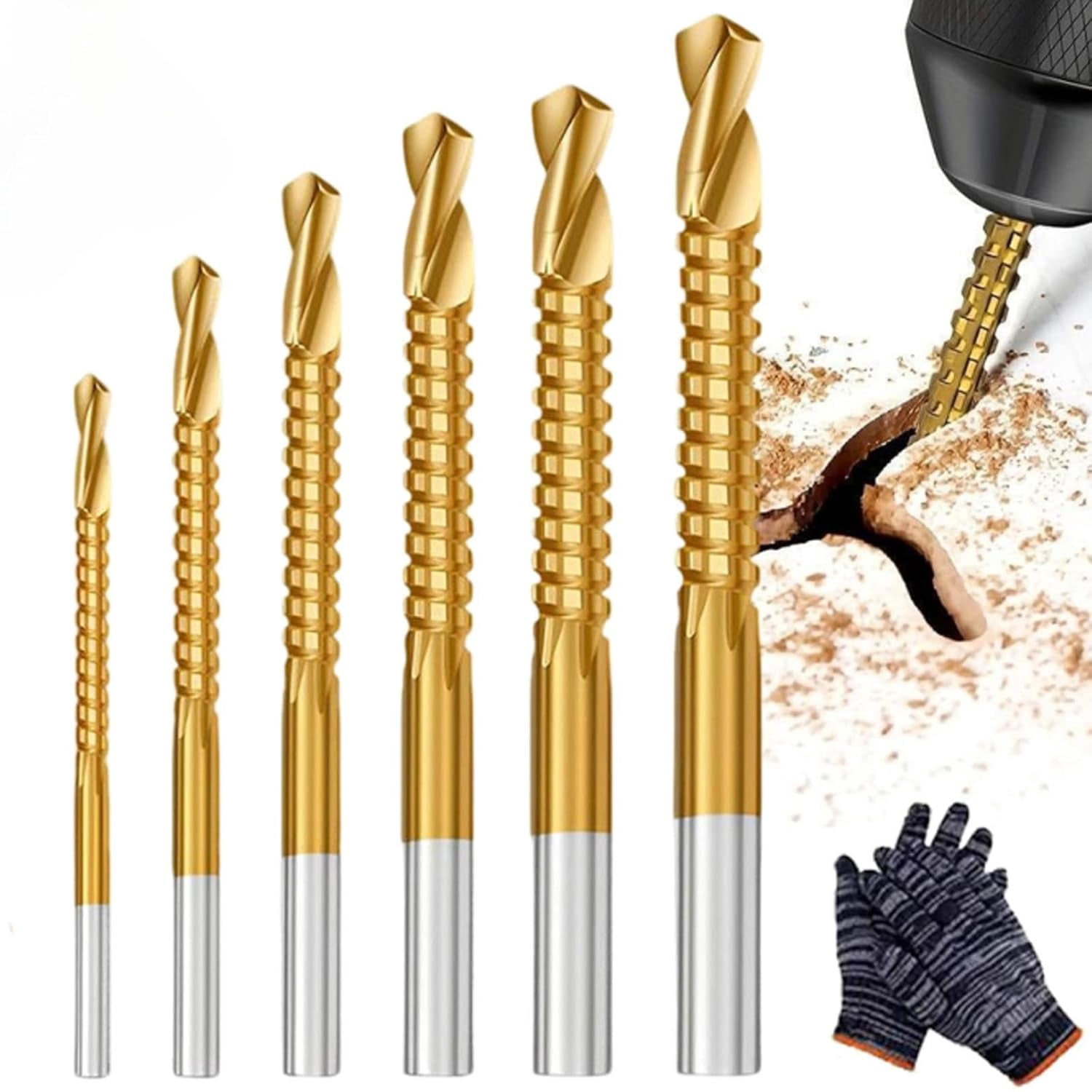 Greenworks 60 Piece Black Oxide Drilling and Driving Bit Set with