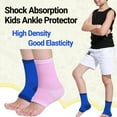 thumbnail image 2 of Sioweci 1 Pair High Density Good Elasticity Shock Absorption Ankle Protector Kids Ankle Compression Braces Sports Equipment, 2 of 13