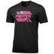 thumbnail image 1 of Camiseta Gráfica Ideology Hombre Lucha Contra el Cáncer de Mama Negro Grande, 1 of 1