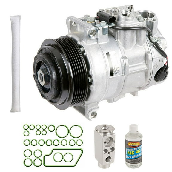 For Mercedes-Benz C300 2008 OEM AC Compressor w/ A/C Repair Kit - BuyAutoParts