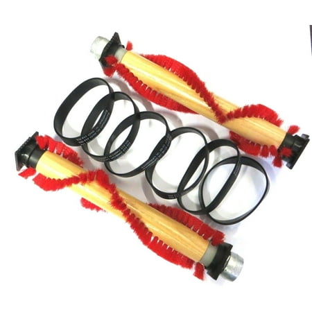 XL Vacuums BEST Roller (2 brushes & 6 belts), (2) Brand-New replacement Brush Rollers & 6 belts By