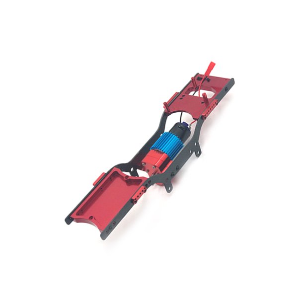 Vogacara Accesorios de actualización de coche RC, mano de obra exquisita duradera, repuesto de pieza de repuesto RC práctico y fiable para D90 D91 D96 Kits de construcción modelo Rojo Vogacara FN001403-03