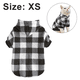 thumbnail image 2 of Sudadera con capucha para perro a cuadros, suéter de lana con sombrero y bolsillo para ropa de cachorro, abrigo cálido y suave, 2 of 5