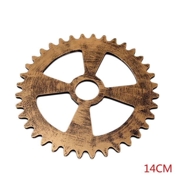 Engranaje de madera industrial Steampunk decoración de la pared del hogar arte artesanía placa Bar KTV adorno de fondo Advancent JJ19189-01