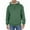 Green, variant on Mens Hoodies Sherpa Lined Hoodie Heavy Weight Cotton Winter Cold Weather Warm Fleece Thick Hood Sweatshirts Pullover