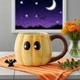 thumbnail image 4 of ​​ZCSKFIN Halloween Ceramic Mug Ghost Design Themed Seasonal Beverage Cup for Halloween Parties Festive Gatherings Spooky Decor Dishwasher Safe Microwave Safe Drinkware​, 4 of 6