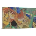 thumbnail image 1 of ARTCANVAS Tiger in the Jungle 1913 Canvas Art Print by Franz Marc - Size: 26" x 18" (1.50" Deep), 1 of 9