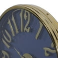 thumbnail image 5 of DecMode 16 In. Blue Coastal Wall Clock, 5 of 8