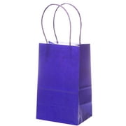 Small Purple Kraft Gift Bags