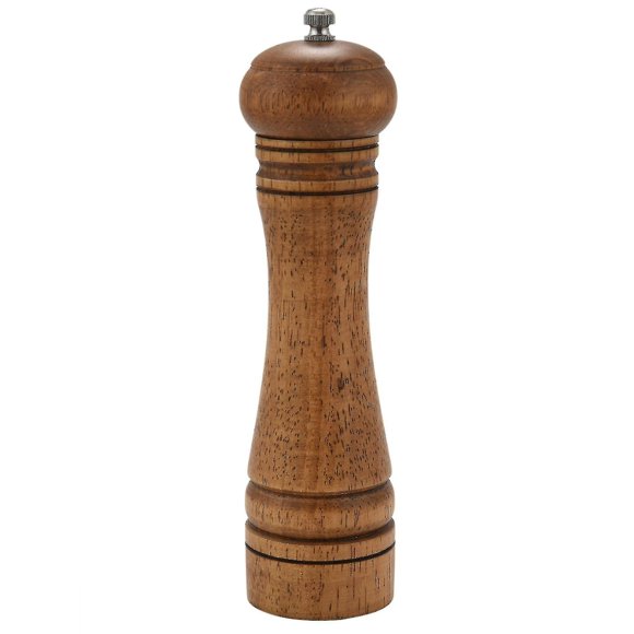 Pepper Grinder Pepper Mill Solid Wood With Adjustable Ceramic Grinder