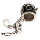 thumbnail image 5 of Colgante de cenizas Fernando cremación para mascotas Collar negro y conjunto colgante, 5 of 8