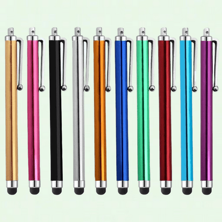 10-Pack Touch Screen Stylus Pens, Universal Capacitive Stylus Pens for iPad, iPhone, Samsung, Tablet, and Other Smart Devices