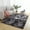 Black, variant on Large Long Plush Area Rug, 5x8 ft Furry Carpet for Bedroom Living Room, Extra Soft High Pile Floor Mat with Non-Slip Backing, 63 x 90.6 Inch