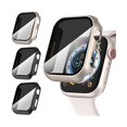 thumbnail image 1 of wonima02 3-Pack for Apple Watch 40mm Privacy Screen Protector Case, [Anti-Peeping] Ultra-Thin Tempered Glass Case Cover for iWatch Series 6/5/4/Series SE 2 40mm, 1 of 1